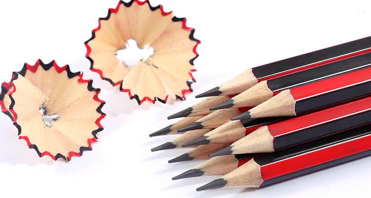 wooden HB pencil for school