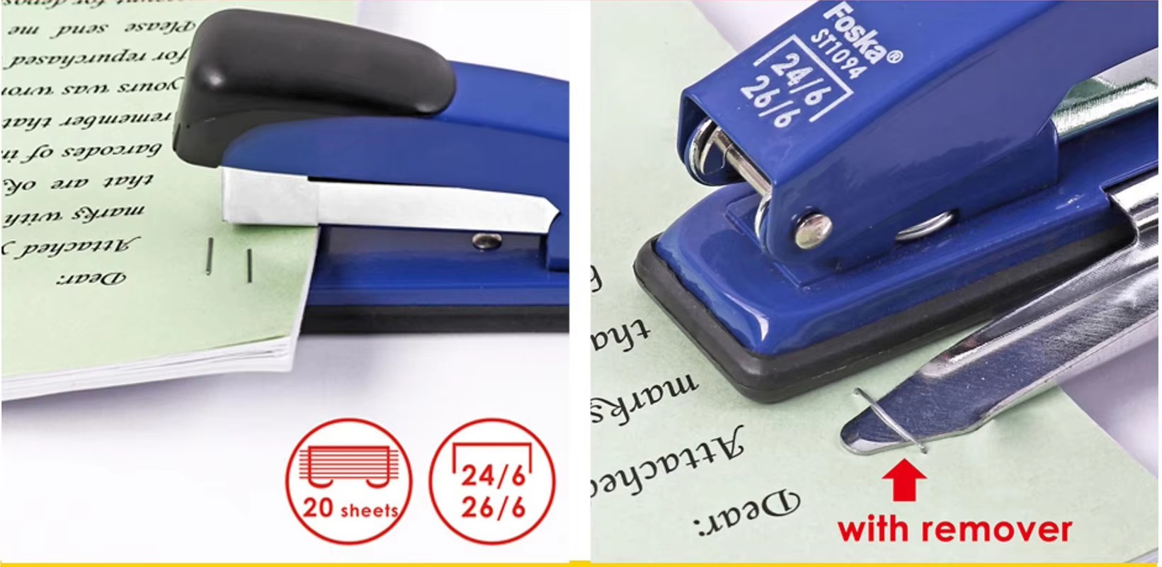 metal 24/6 stapler for binding metal 24/6 stapler for binding