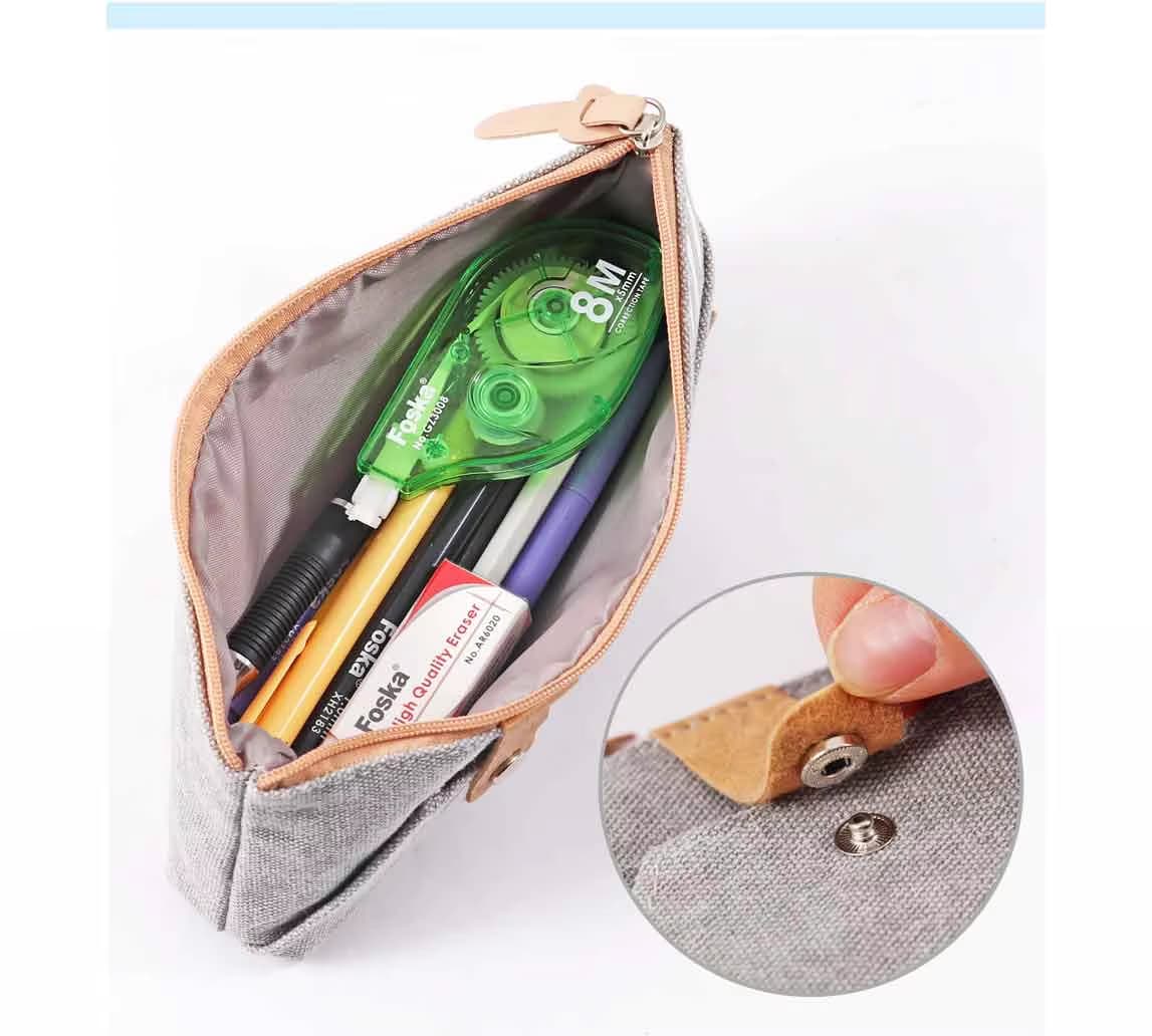 Pencil Bag with Zipper