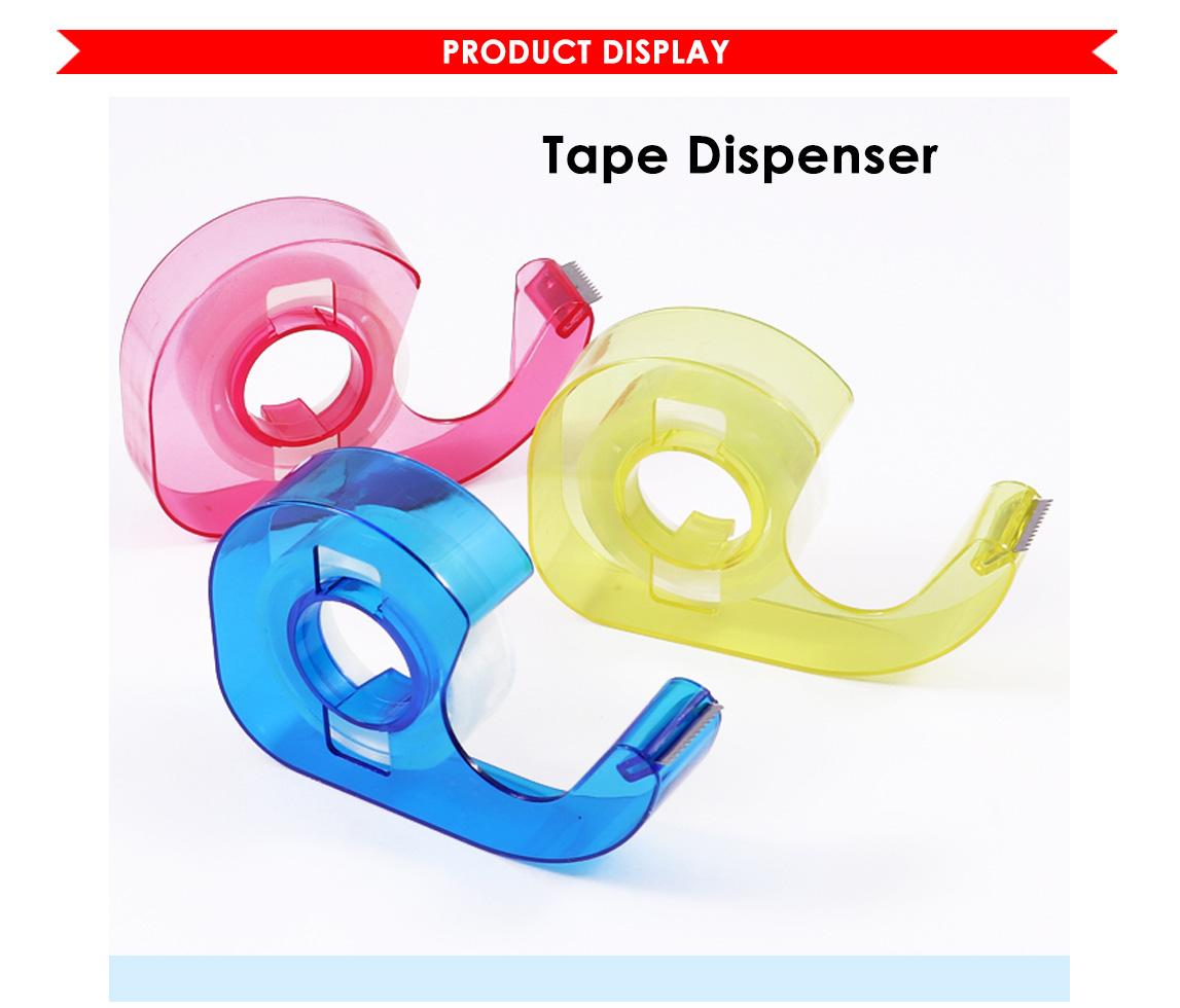 Assorted Colors Tape Dispenser