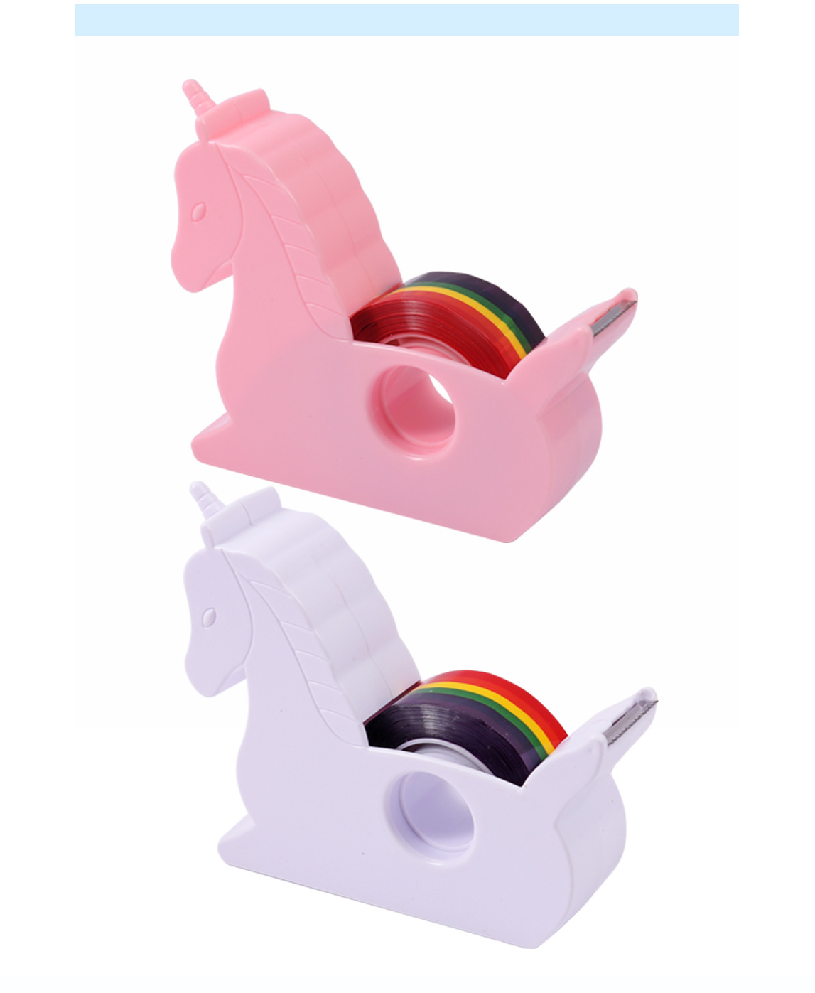 Pink Purple Tape Dispenser