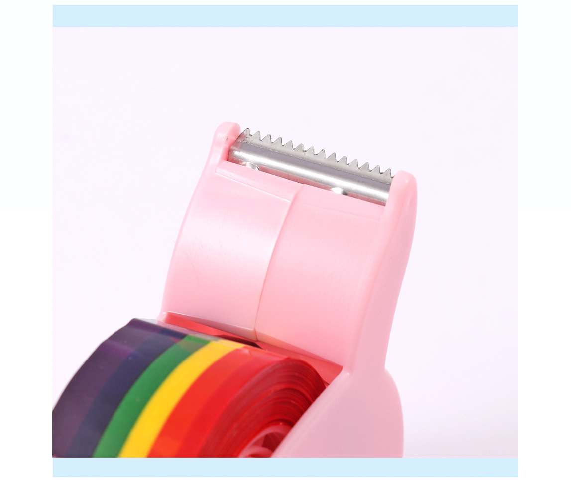 Rainbow Colors Tape Dispenser