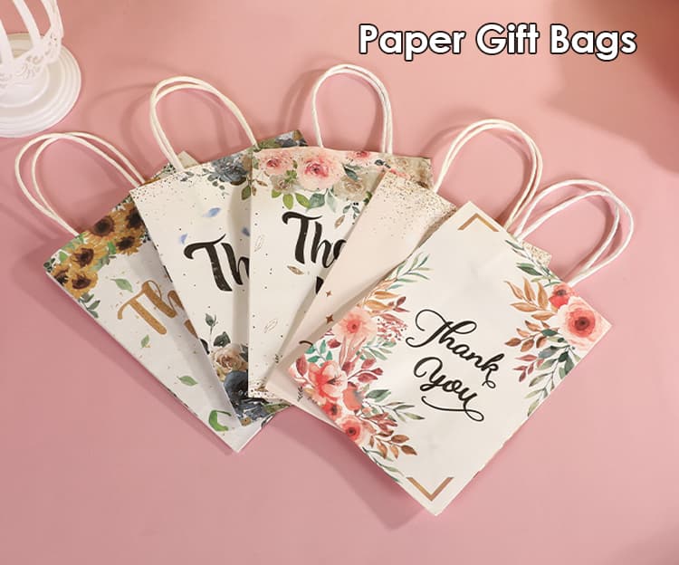 Kraft Paper Gift Bags