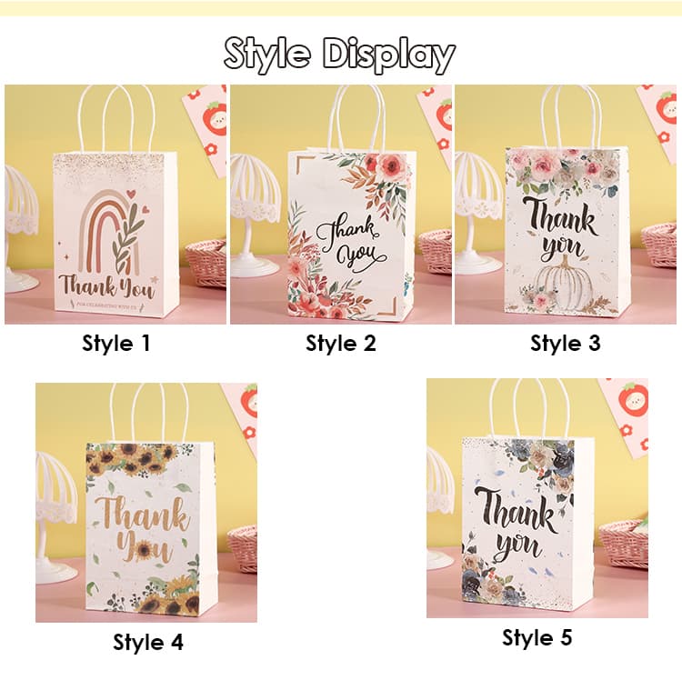 Colorful Paper Gift Bags