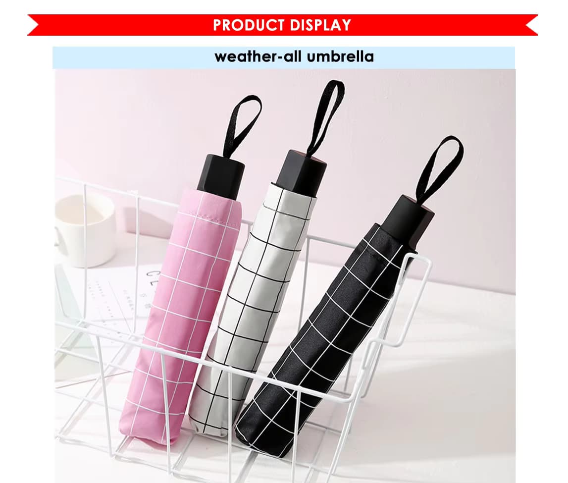 Colorful UV umbrella