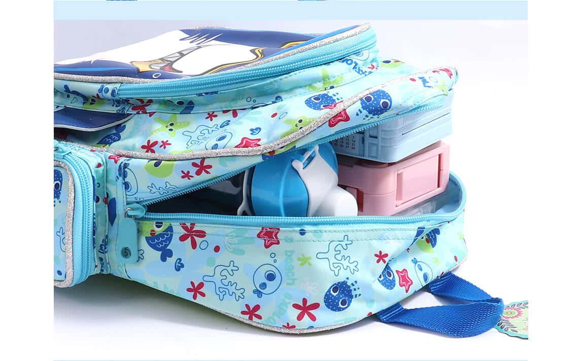 PVC leather school bag