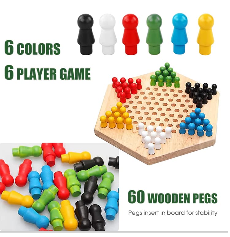 Eco-Friendly Chinese Checker for Home