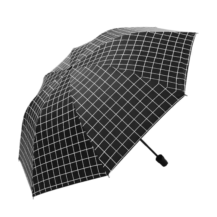 Black UV Protection Fold Umbrella
