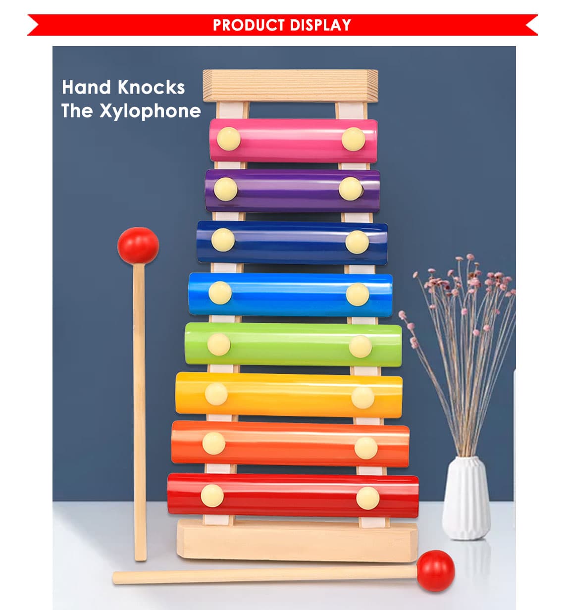 Rainbow Colors Music Xylophone