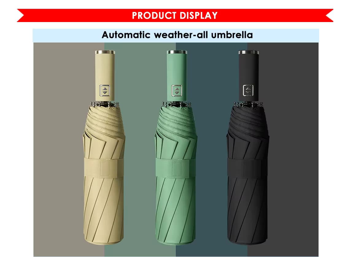 Colorful Automatic Umbrella