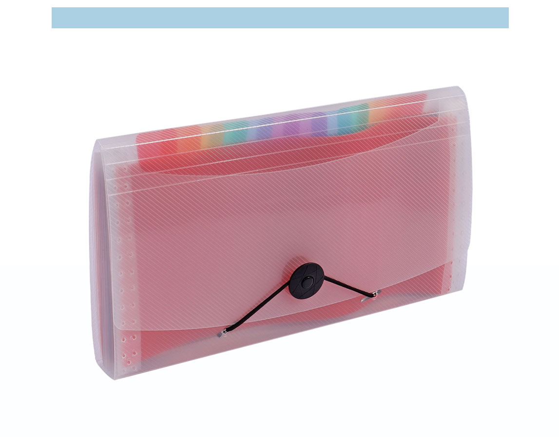 Colorful Expanding File Bag