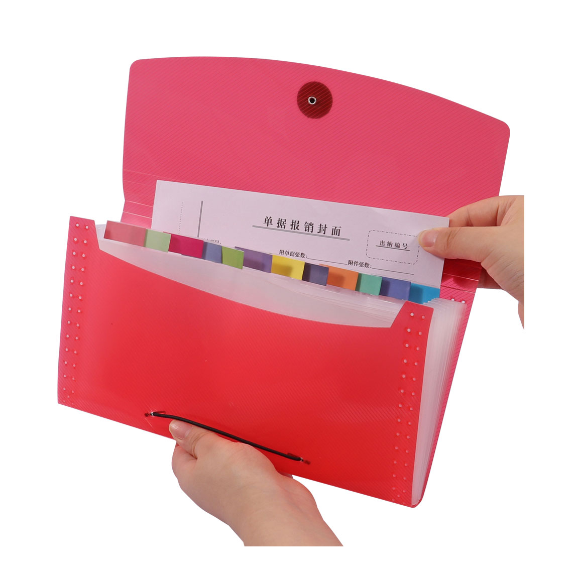 13 Pockets Small Accordion File Folder