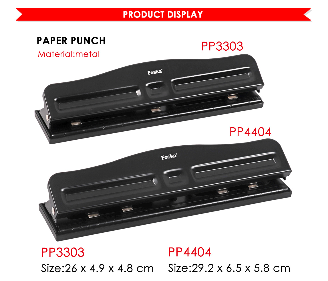 3 Holes Paper Punch