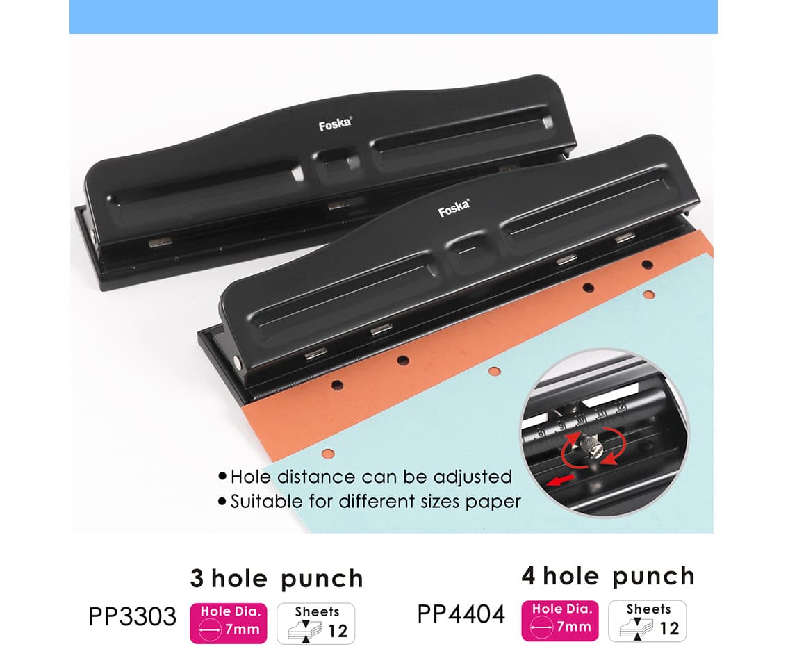 DURABLE METAL PAPER PUNCH