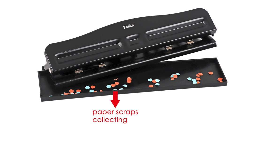 12 sheets capacity paper punch