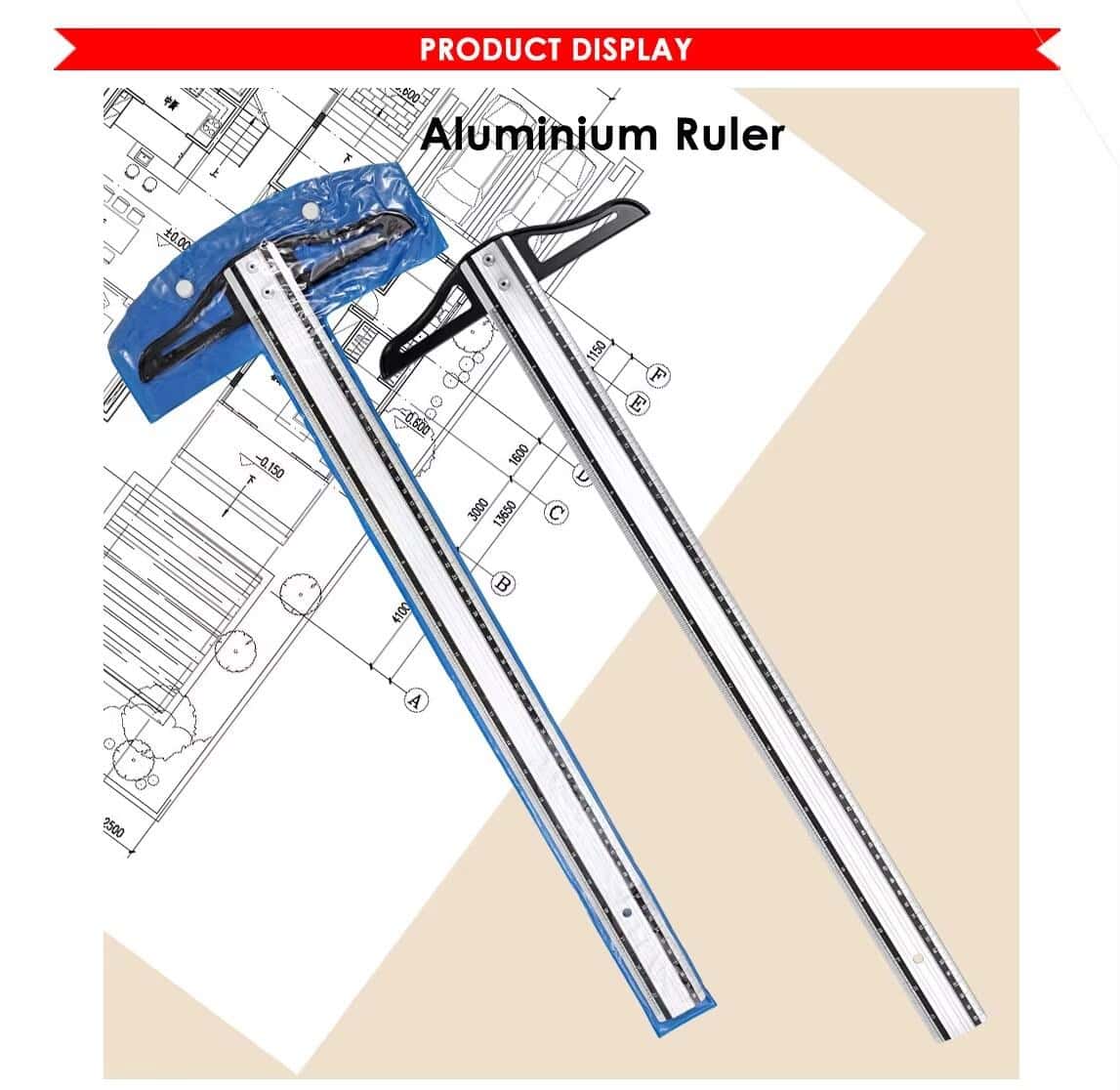 T shaped ruler