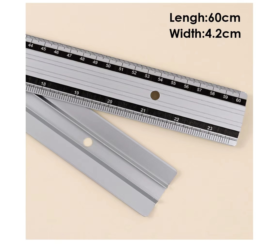 Aluminum Alloy T-shaped Ruler 