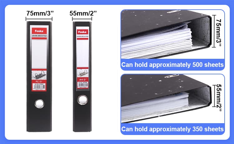 Metal Fixtures Lever arch file