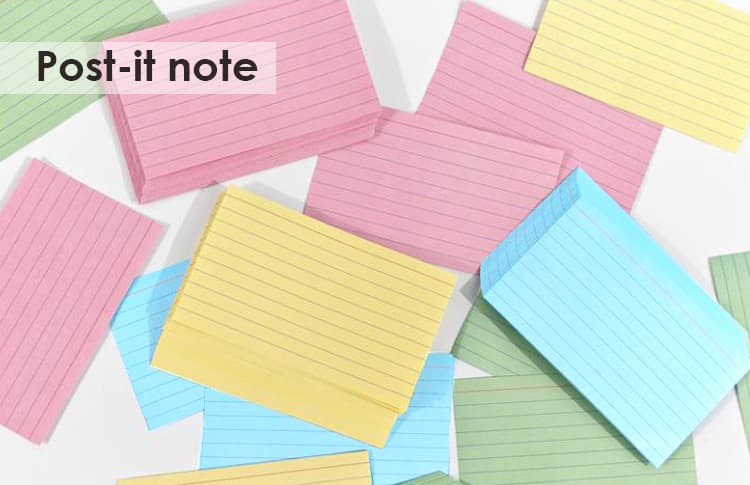 750 sheets memo pads