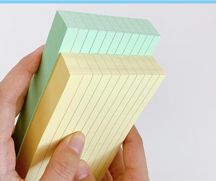 color paper pads for school