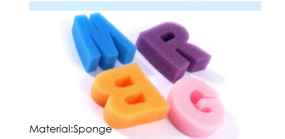 26 Pcs Alphabets Sponge Brush