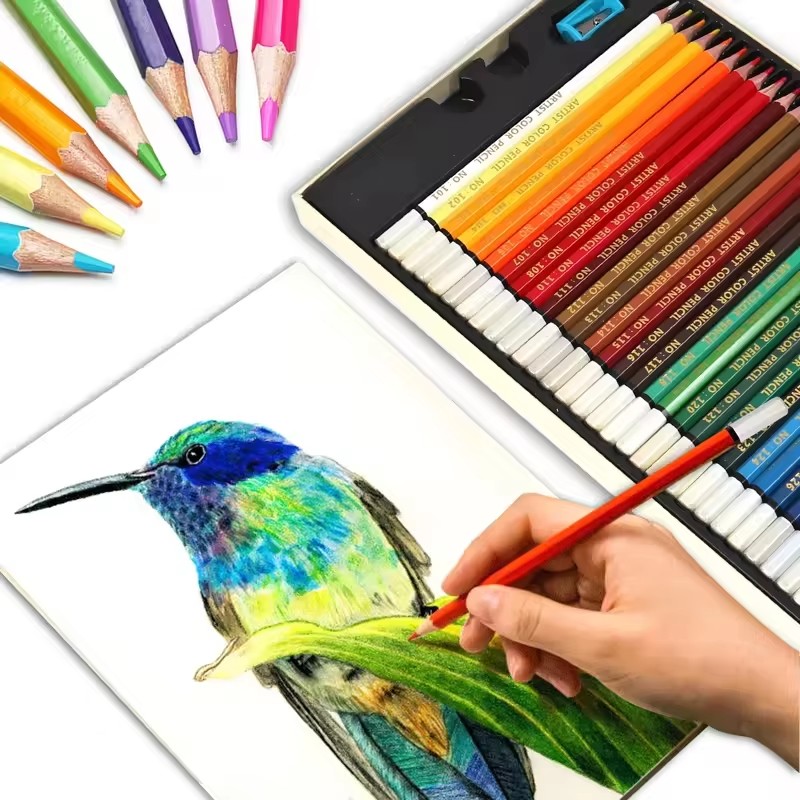 120 colors oily color pencil