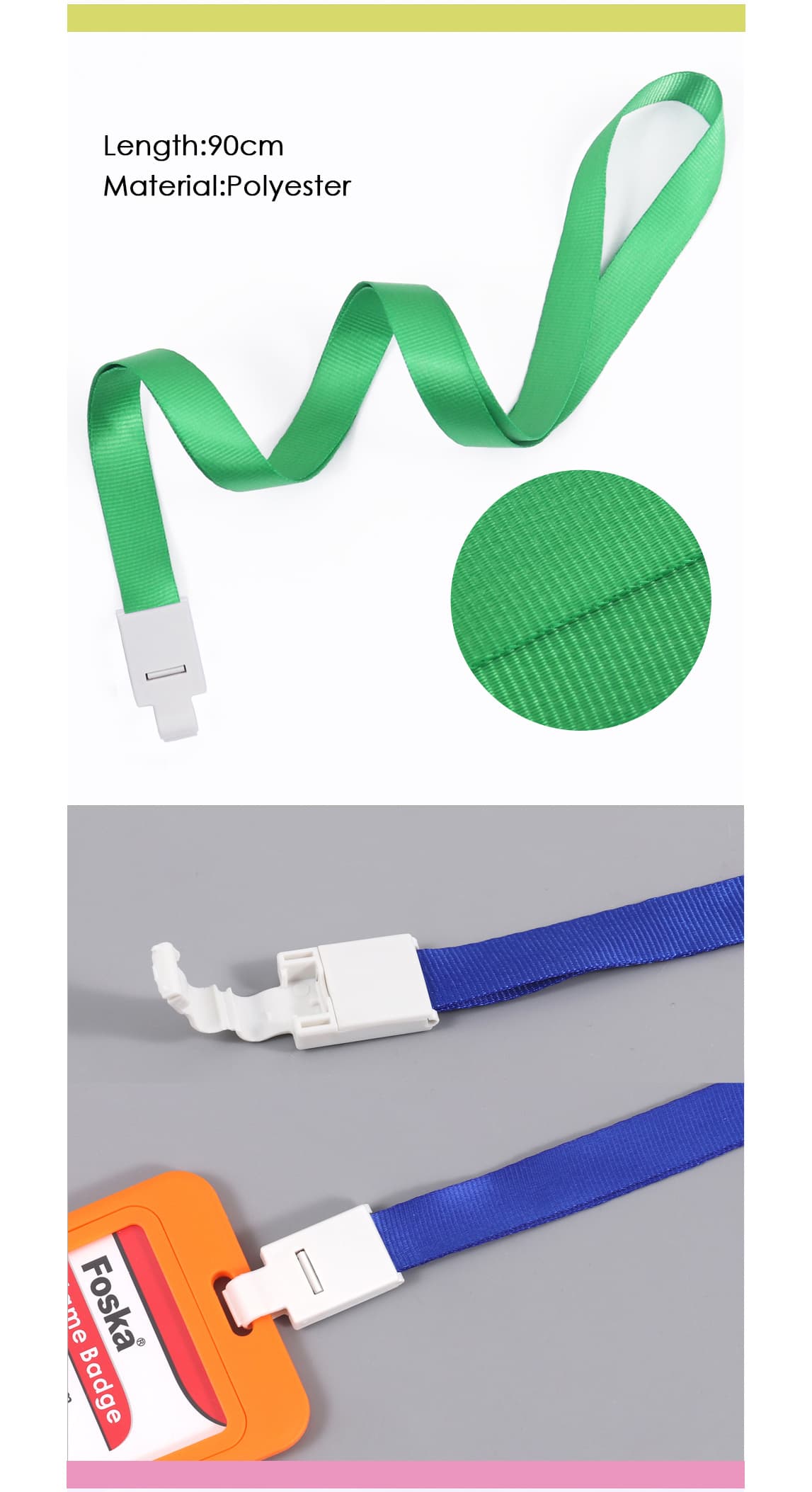 Lanyards With Metal Clips