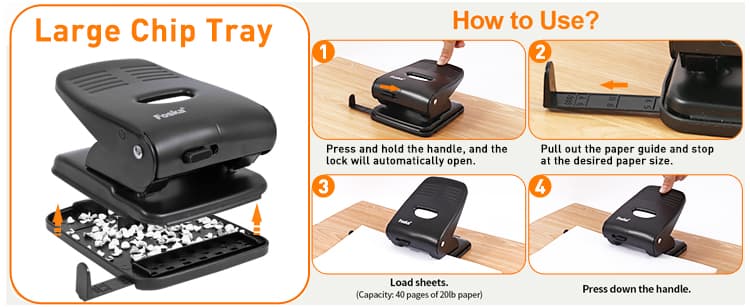 metal paper punch