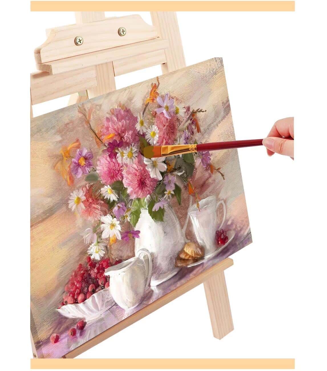 Acrylic color painting brush