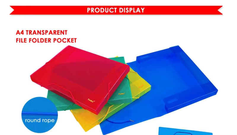 Plastic Expanding File Folder