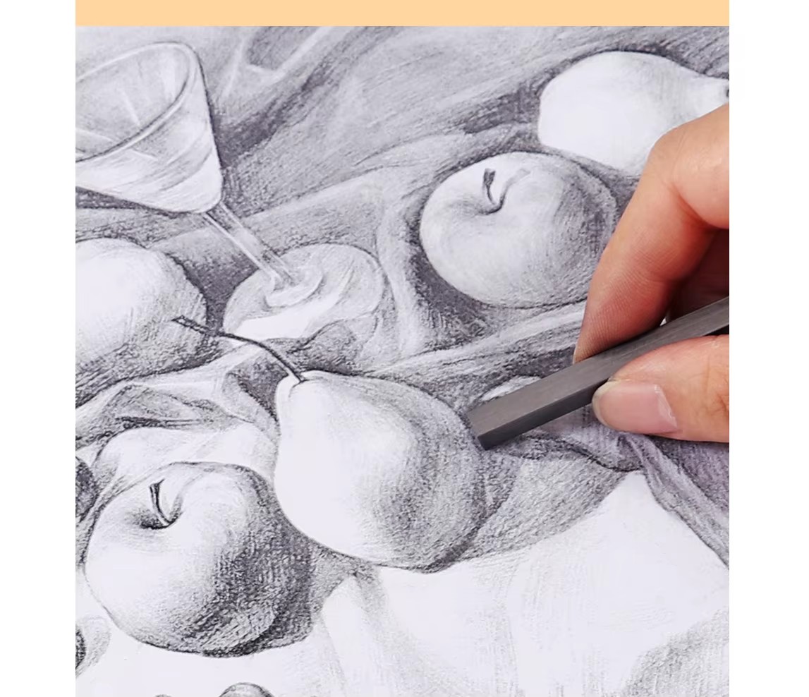 Arts Drawing Compressed Black graphite stick