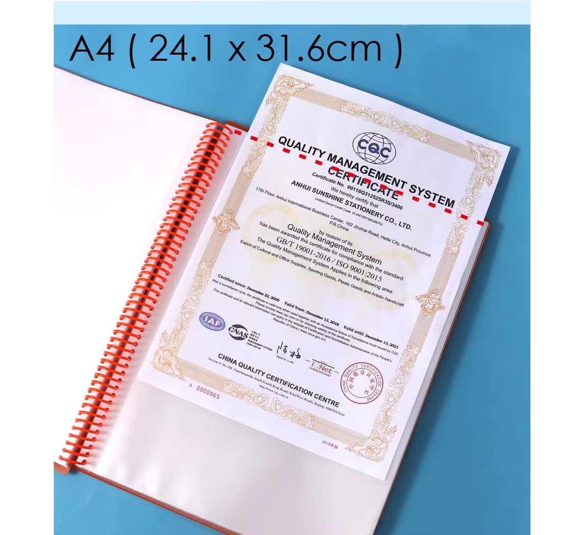 Size is A4