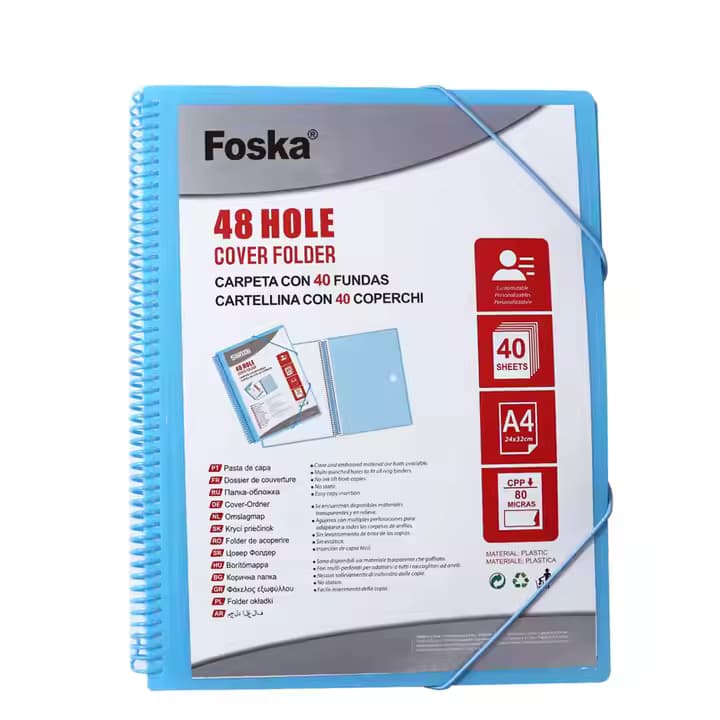 Foska Clear Display Book