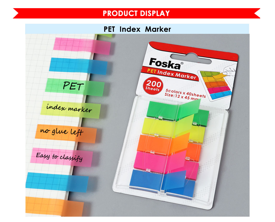Multicolour Sticky Note Tabs