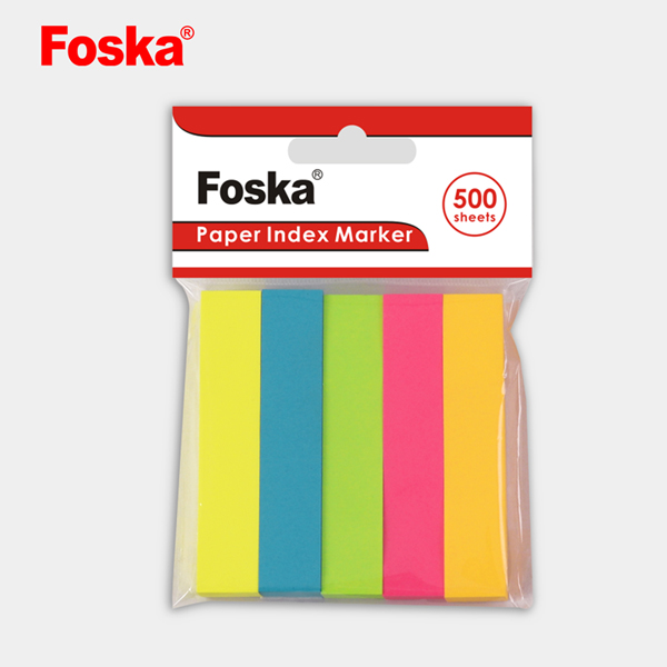 Colored Writable Book Flags Tabs