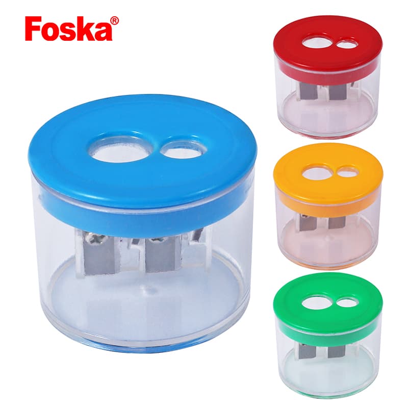 Plastic pencil sharpener