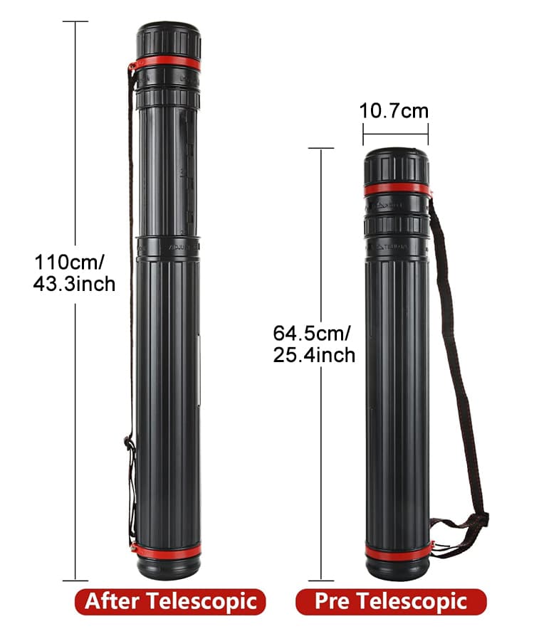 Storage Tube with 10.7cm Diameter