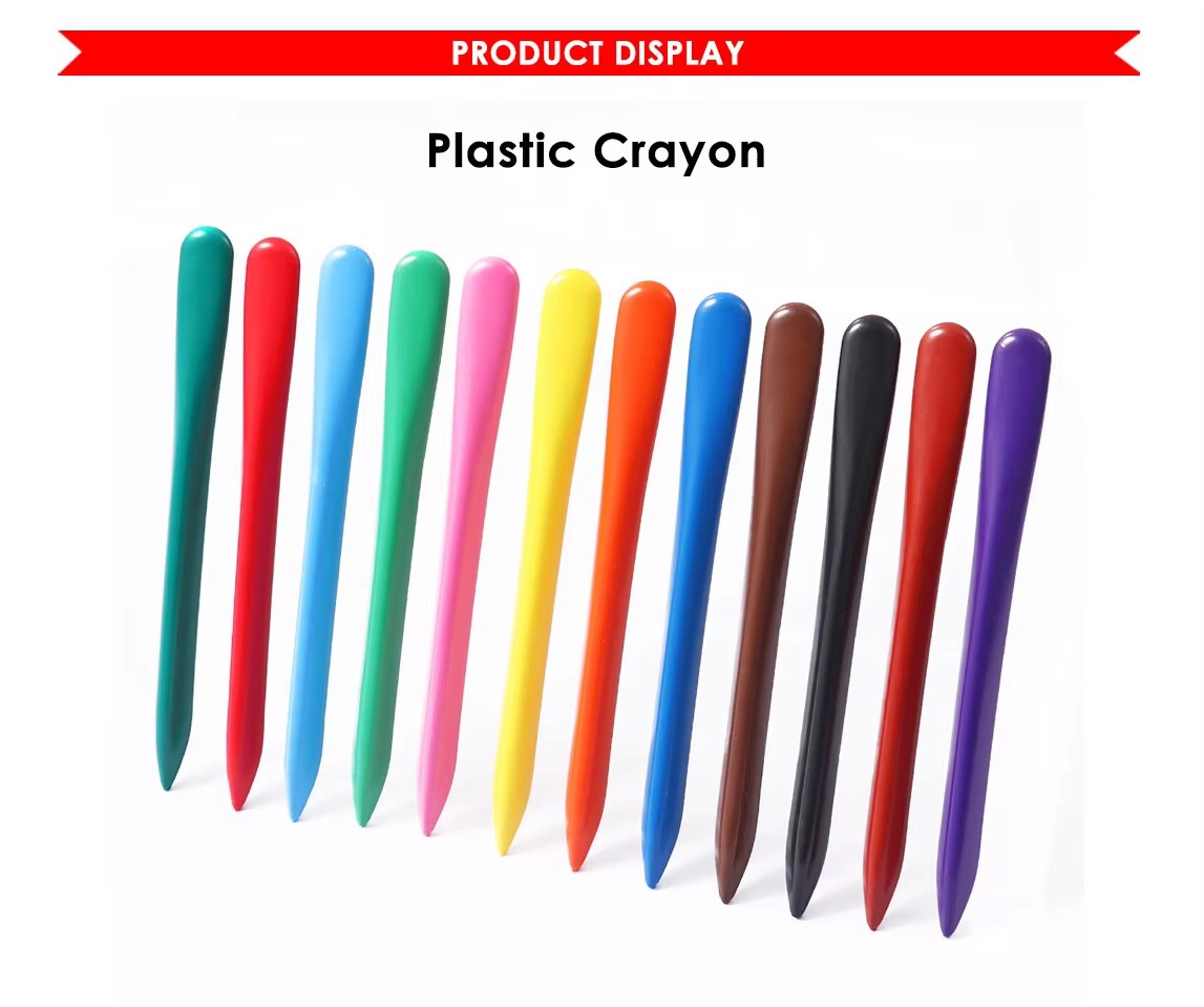 plastic crayon for kids