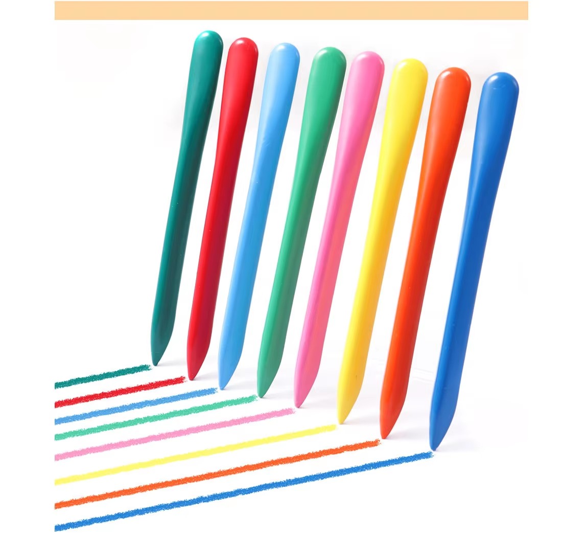 Plastic Wax Crayons