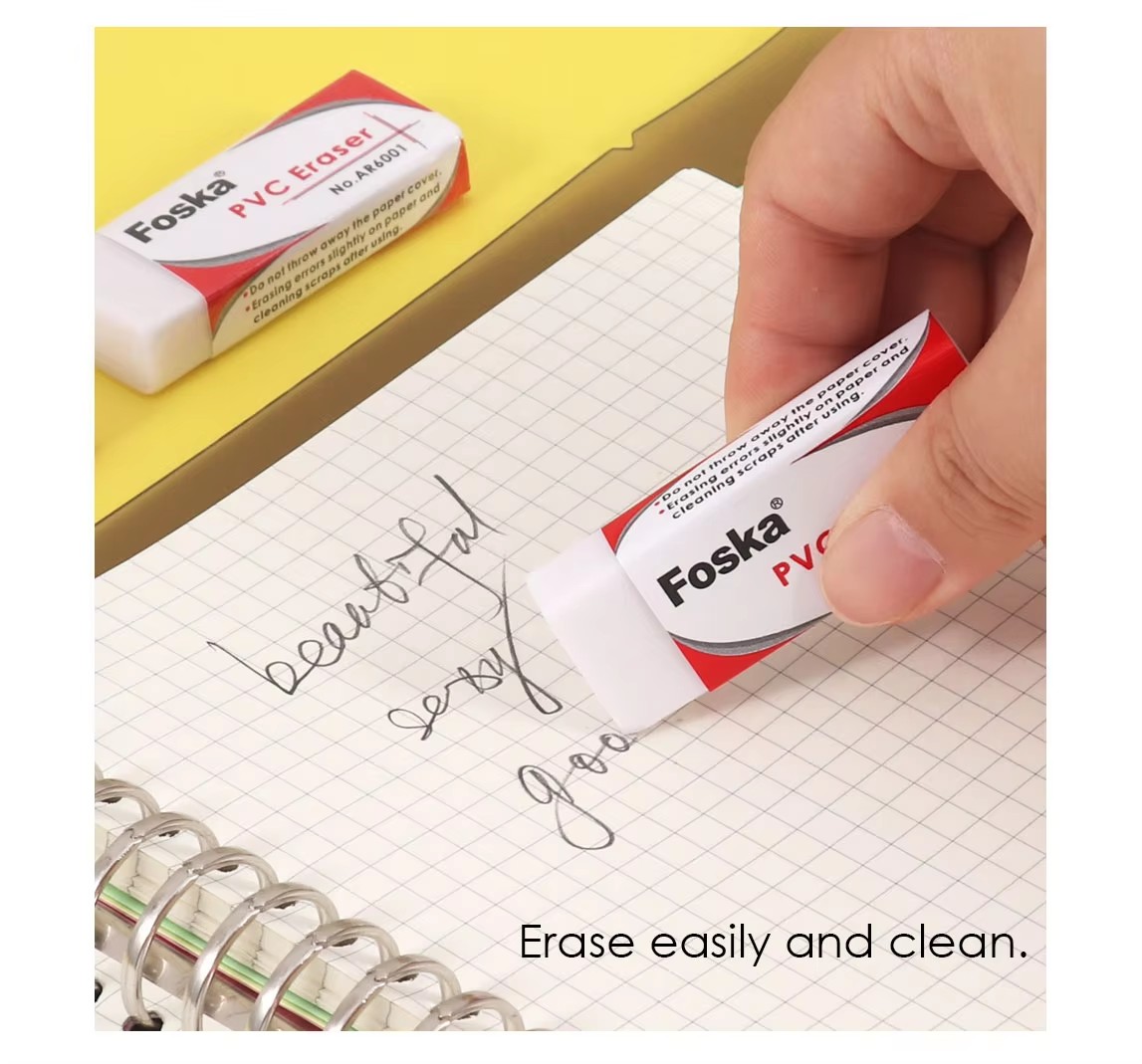 PVC pencil eraser