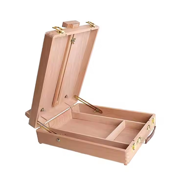 Beech Wood Portable Standing Wooden Easel