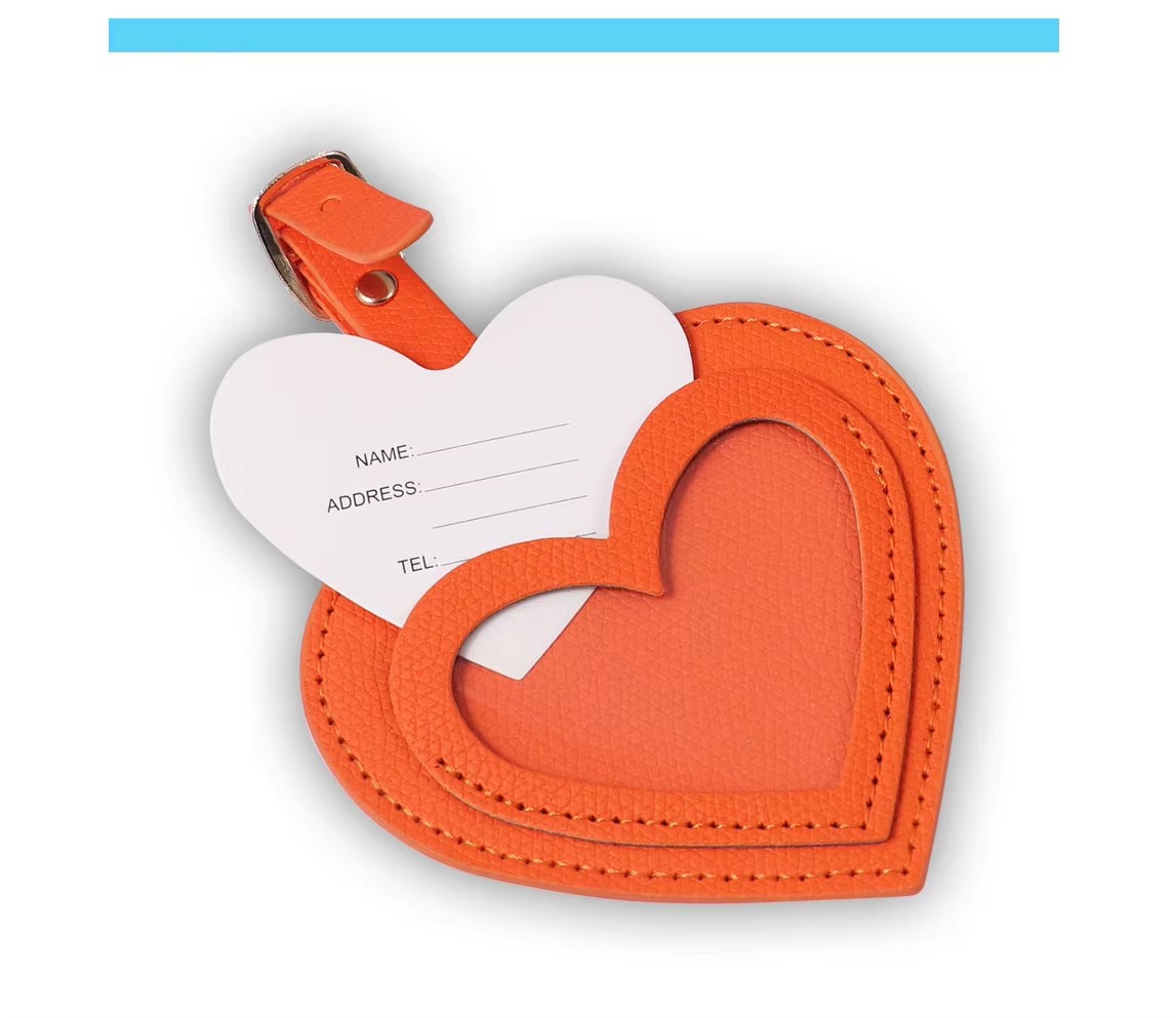  Luggage Tag with Elastic Strap
