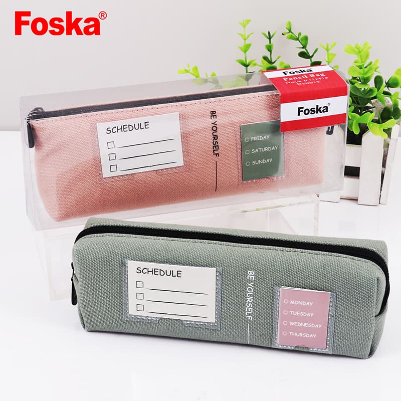 Canvas Material Pencil Bag