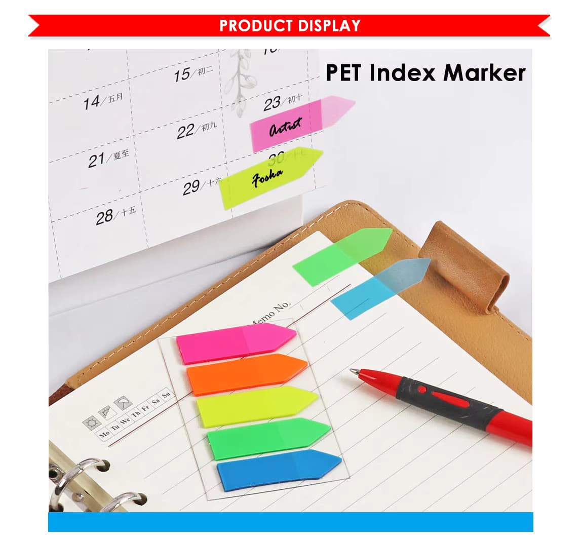 High Quality Office PET Index Marker