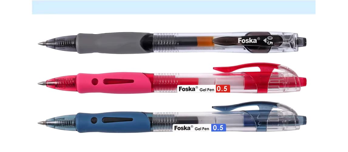 3 Colors Gel Ink Pen 