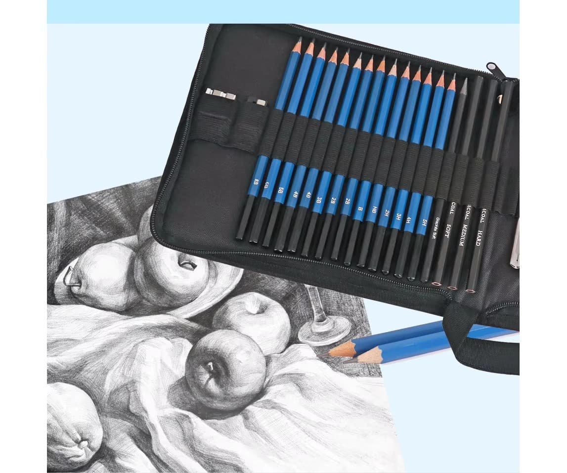 Drawing Set in Nylon Case