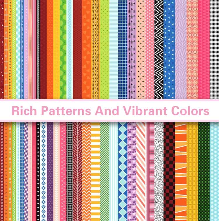 Bright colors and lovely cartoons