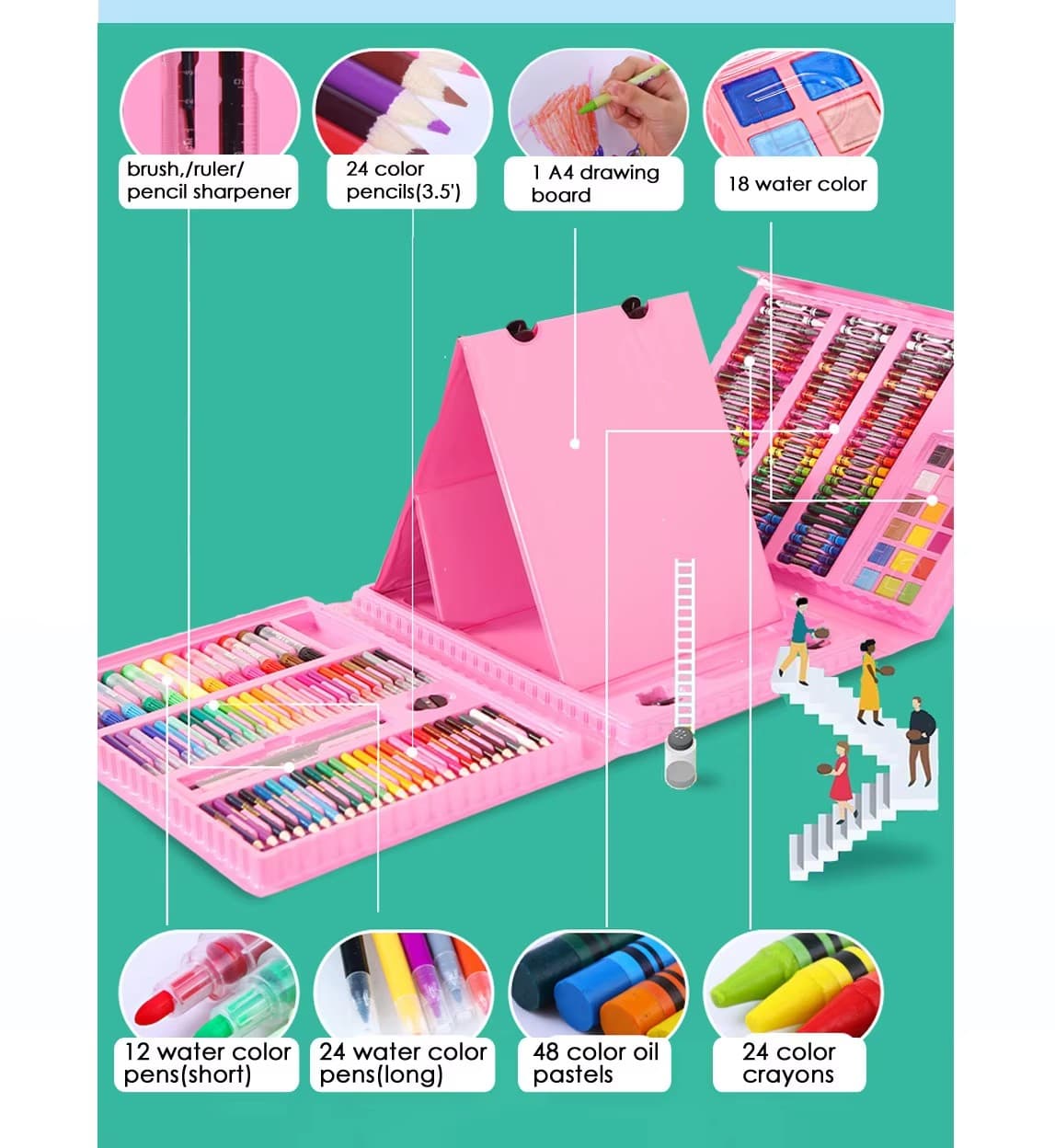 Kids Art Coloring set