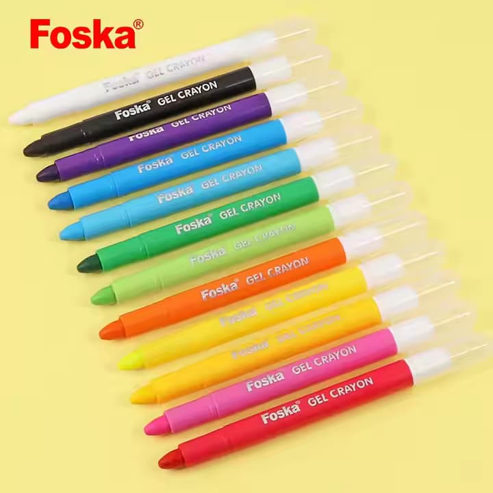 Colorful Silky Paint Crayon