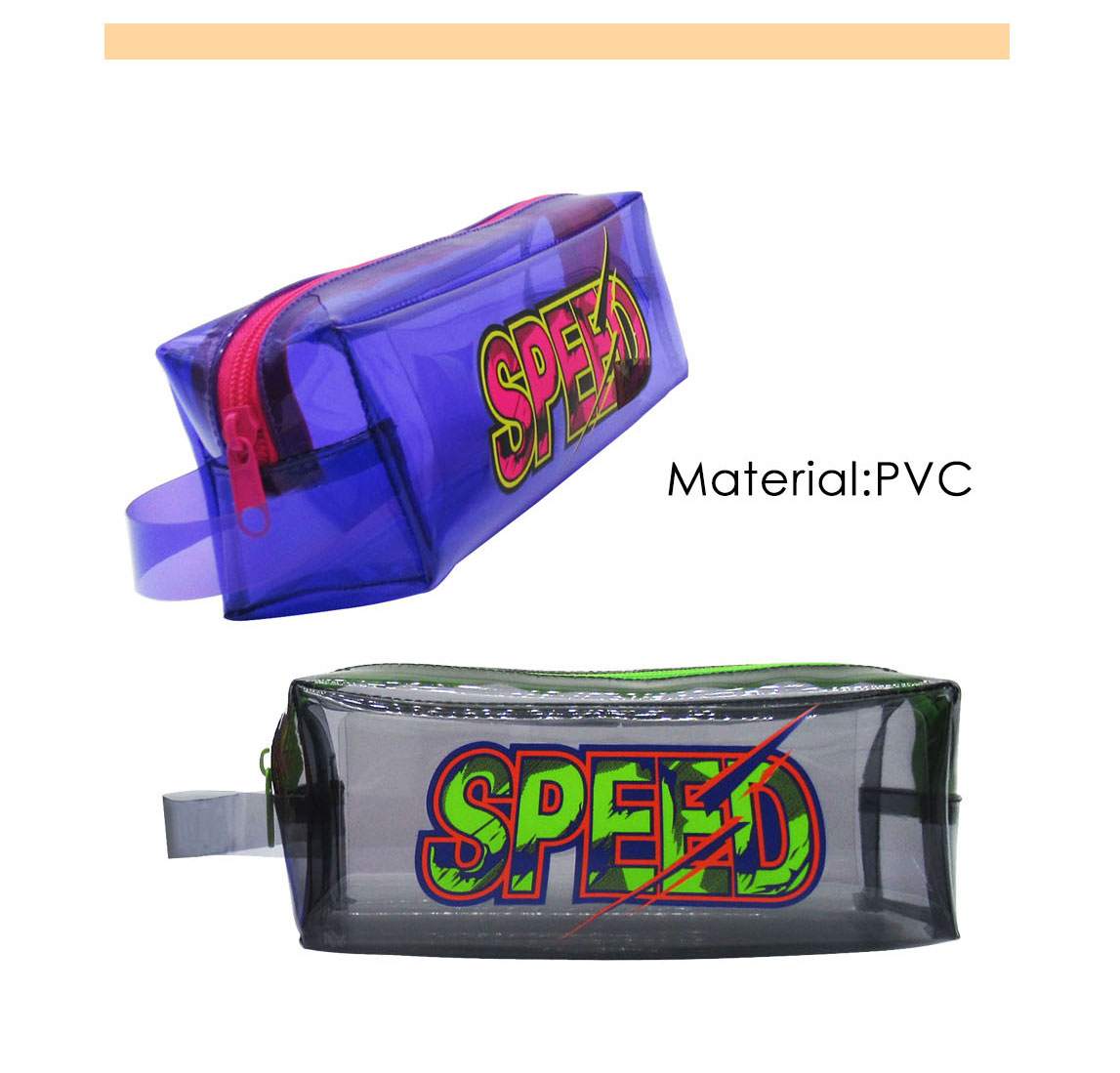 Transparent Clear Pencil Bag 
